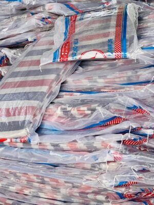 Xưởng cung cấp bạt dứa kẻ sọc 3 màu giá rẻ toàn quốc