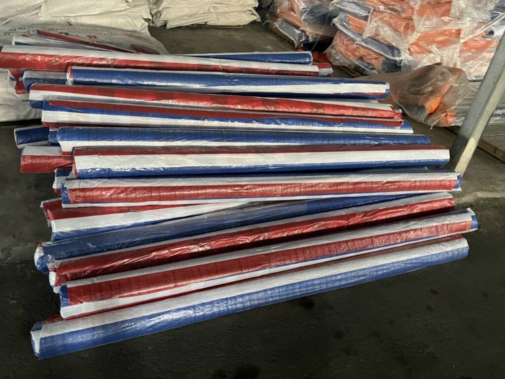 Bạt dứa kẻ sọc 3 màu