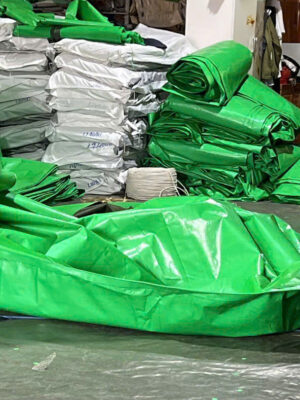 Bạt che sà lan phủ hàng hoá