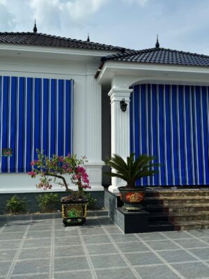 Bạt che nắng tự cuốn ngoài trời