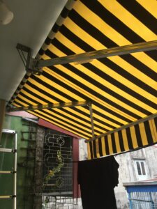 Bạt Myung Sung Korea (Hàn Quốc) làm bạt tự cuốn Bạt Myung Sung Korea (Hàn Quốc) làm bạt mái hiên