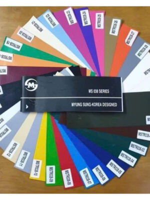 Mã màu bạt nhựa PVC Hàn Quốc