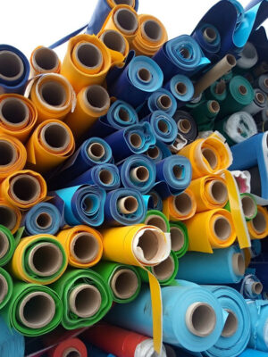 Chất liệu vải bạt nhựa PVC