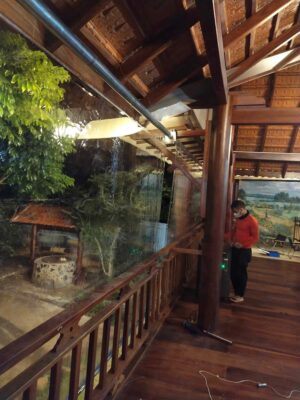 Bạt nhựa trong suốt che mưa lấy sáng