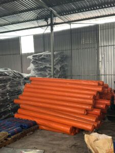 Bạt xanh cam khổ 8m (8m x 50m)