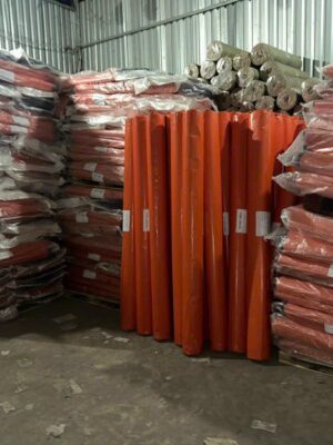 Xưởng cung cấp Bạt xanh cam định lượng 150g/m² giá rẻ toàn quốc
