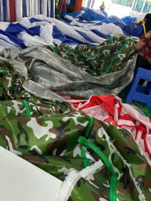 Xưởng may vải bạt dù quân đội giá rẻ toàn quốc